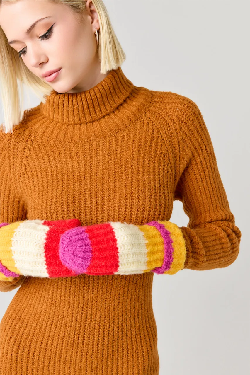 Allie Colorblock Mittens