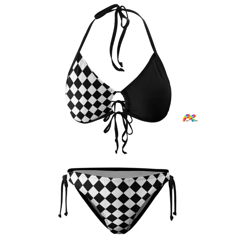 Argyle Plus Size Bikini