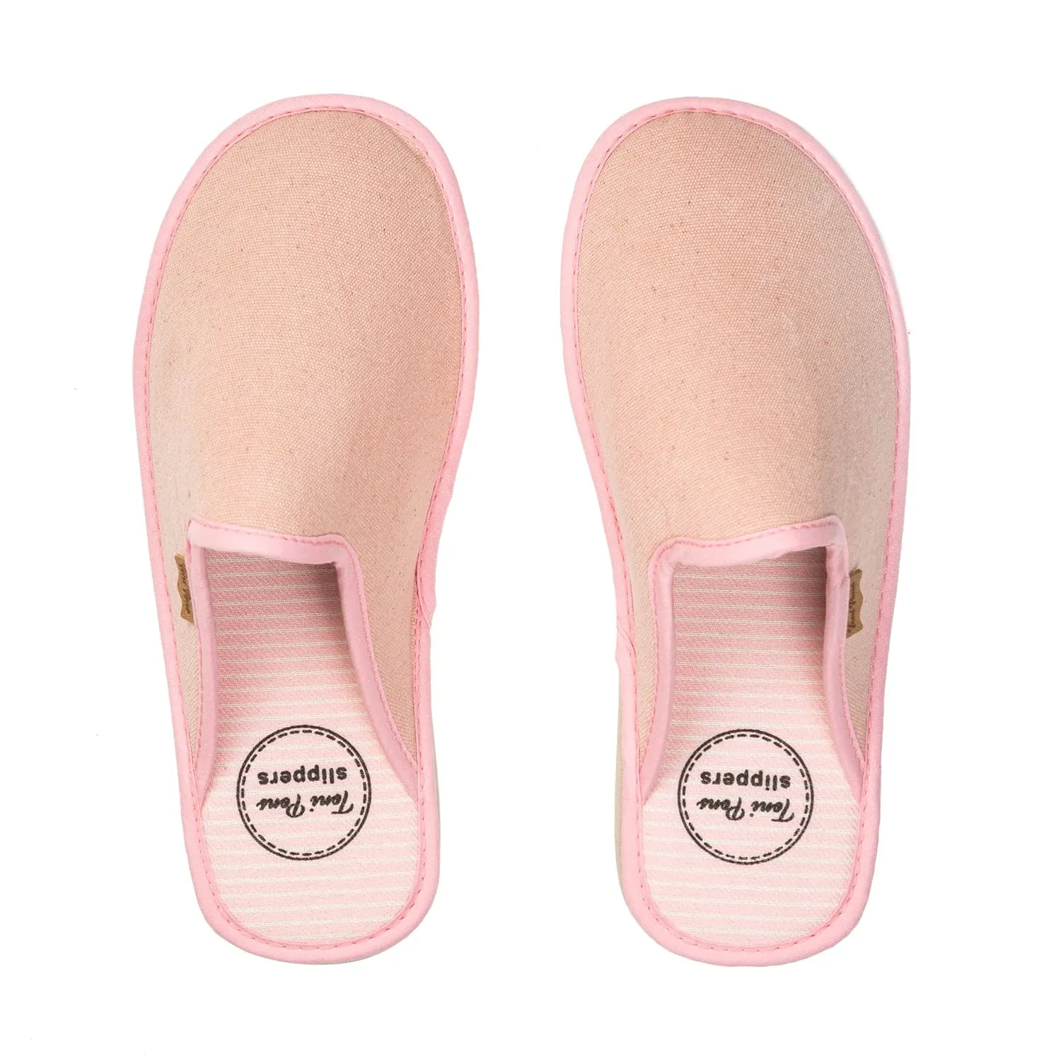 Basic Cotton Blend Slippers for Women - Cleo-BA