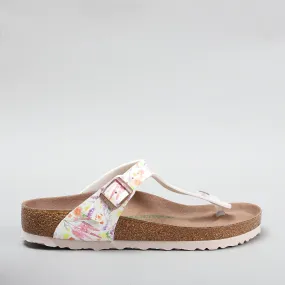 BIRKENSTOCK GIZEH 1021426 VEGAN ROSE MULTICOLOUR