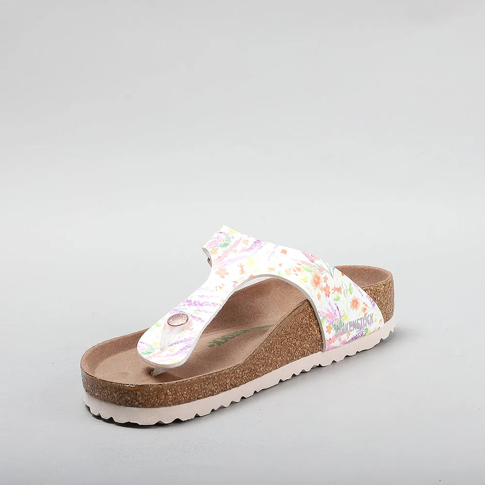 BIRKENSTOCK GIZEH 1021426 VEGAN ROSE MULTICOLOUR