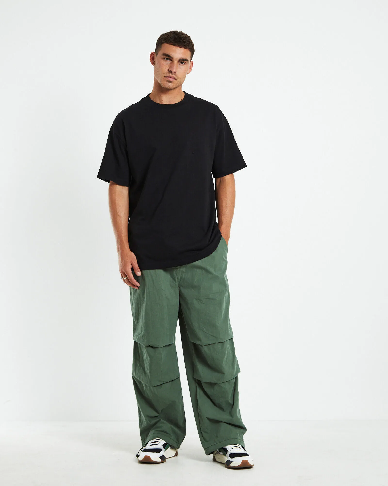 blacknoise/whiterain Snow Pants Fatigue Green