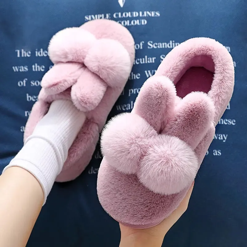 Bunny Rabbit Ears Warm Slippers MK18679