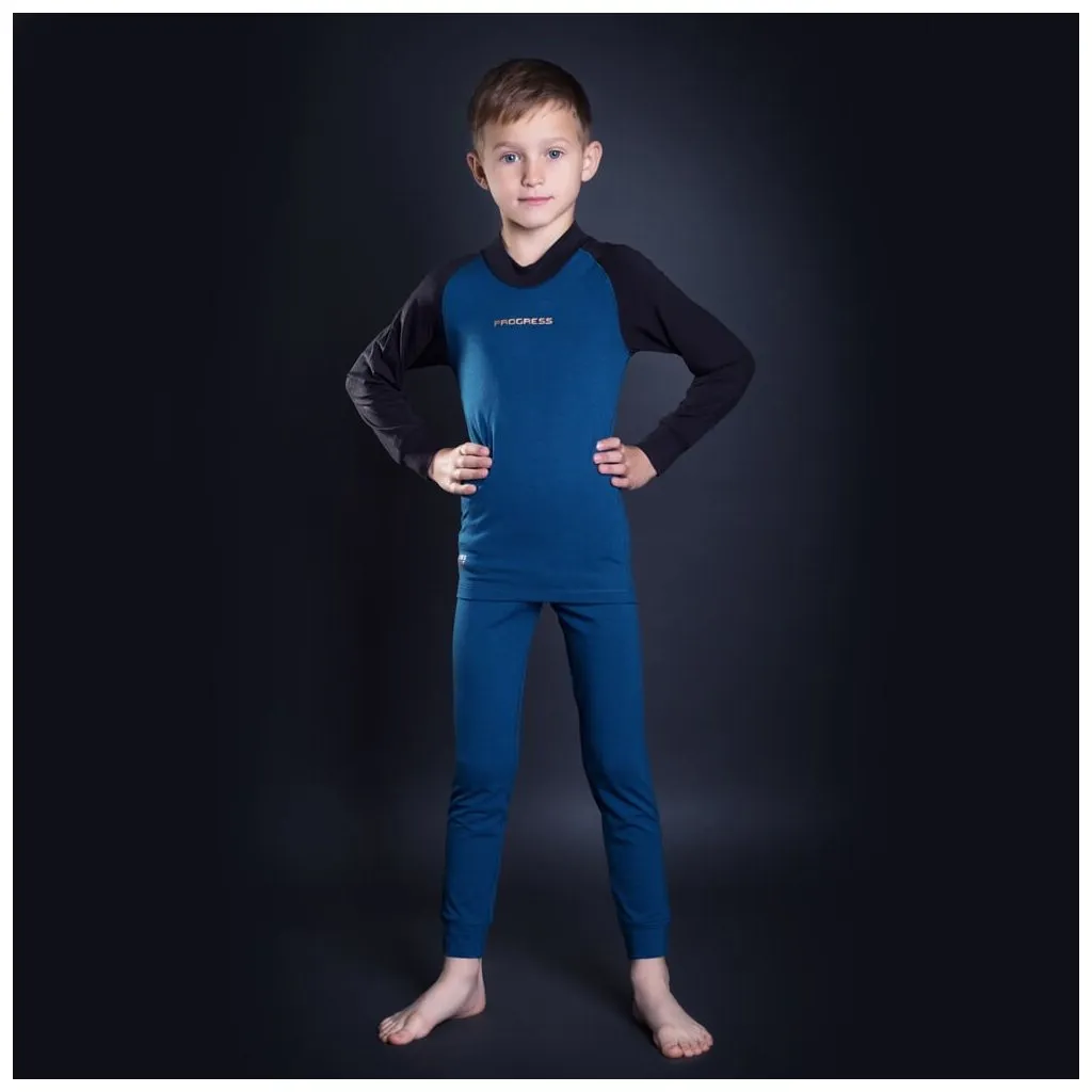 children's thermal underwear Progress CC SDND blue