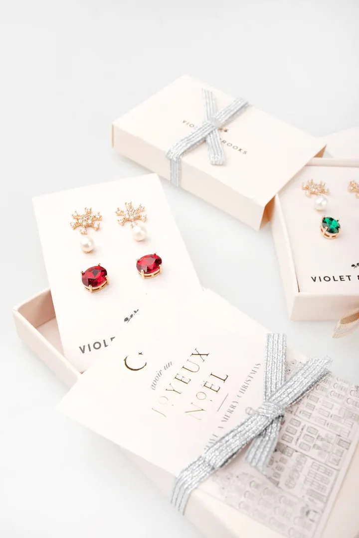 Clara Boxed Earring Trio