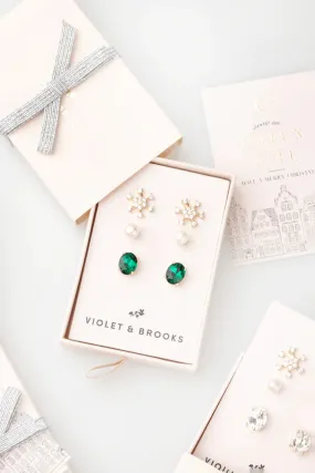 Clara Boxed Earring Trio