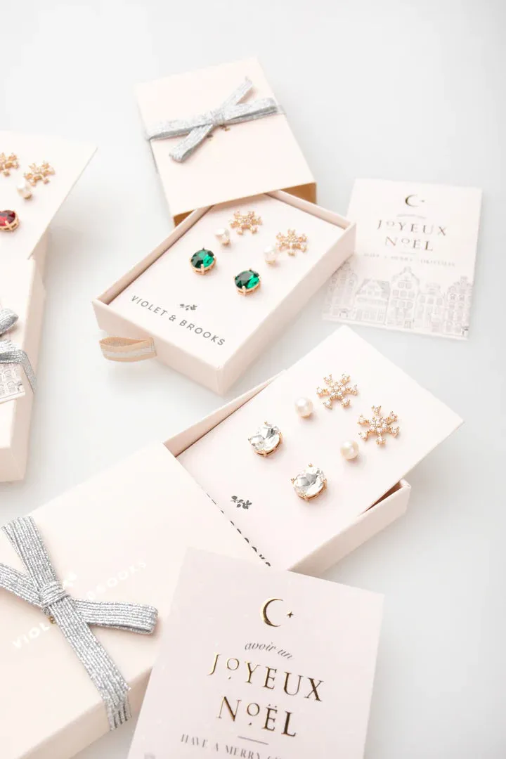 Clara Boxed Earring Trio