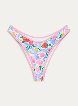 Dove Classic Bikini Bottom in Painted Petals