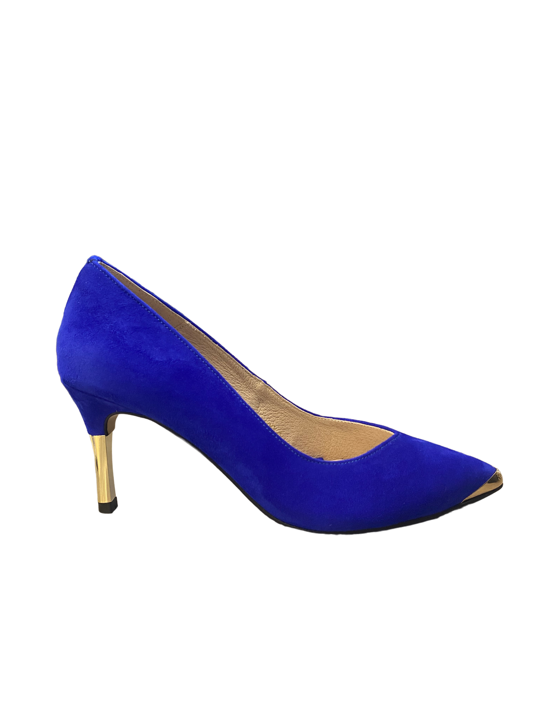 EMIS Cobalt Blue Heeled Shoe