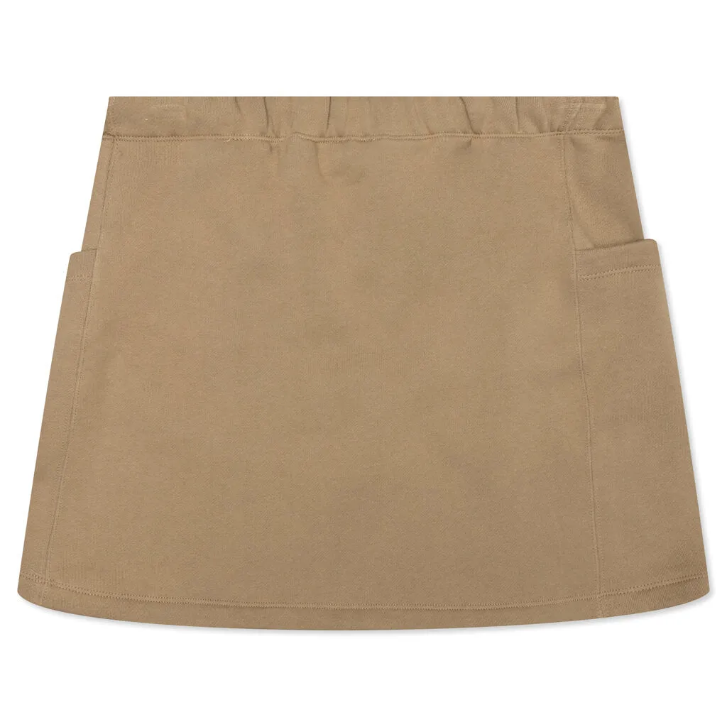 Essentials Women's Fleece Skirt - Oak