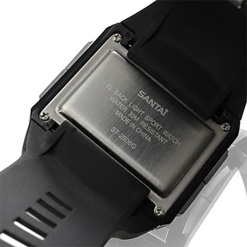 Fashion Rubber Waterproof Digital Quartz Electronic Wristwatches