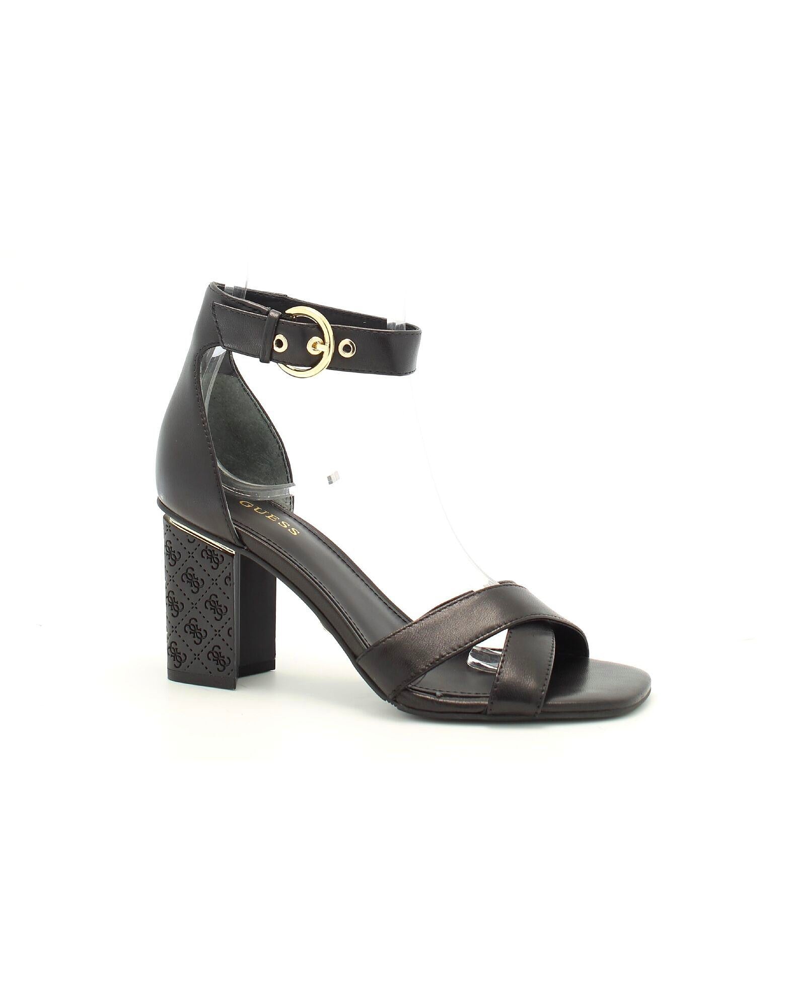 GUESS Black Heeled Sandal