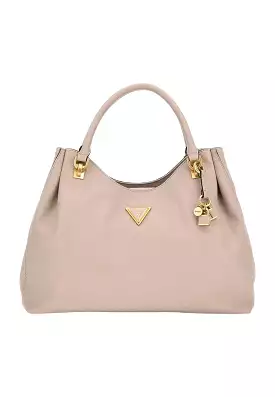 GUESS Cosette Satchel Taupe