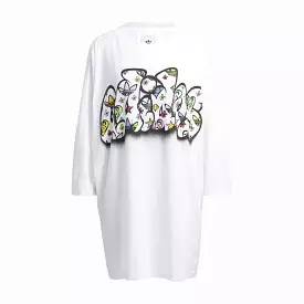 JEREMY SCOTT TEE DRESS 'WHITE'