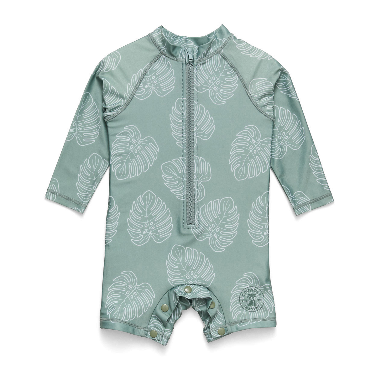 *Last Size* Crywolf Rash Suit Jade Monstera - Size 6mth