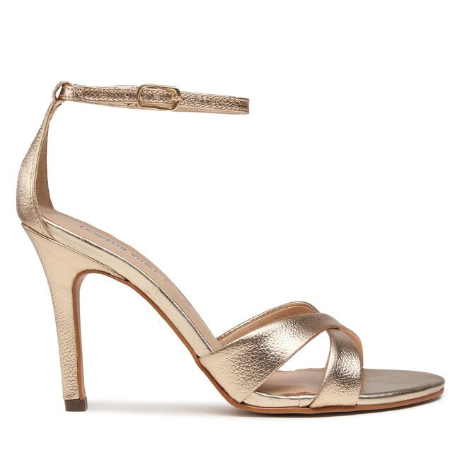 Loretta Vitale Gold Sandal