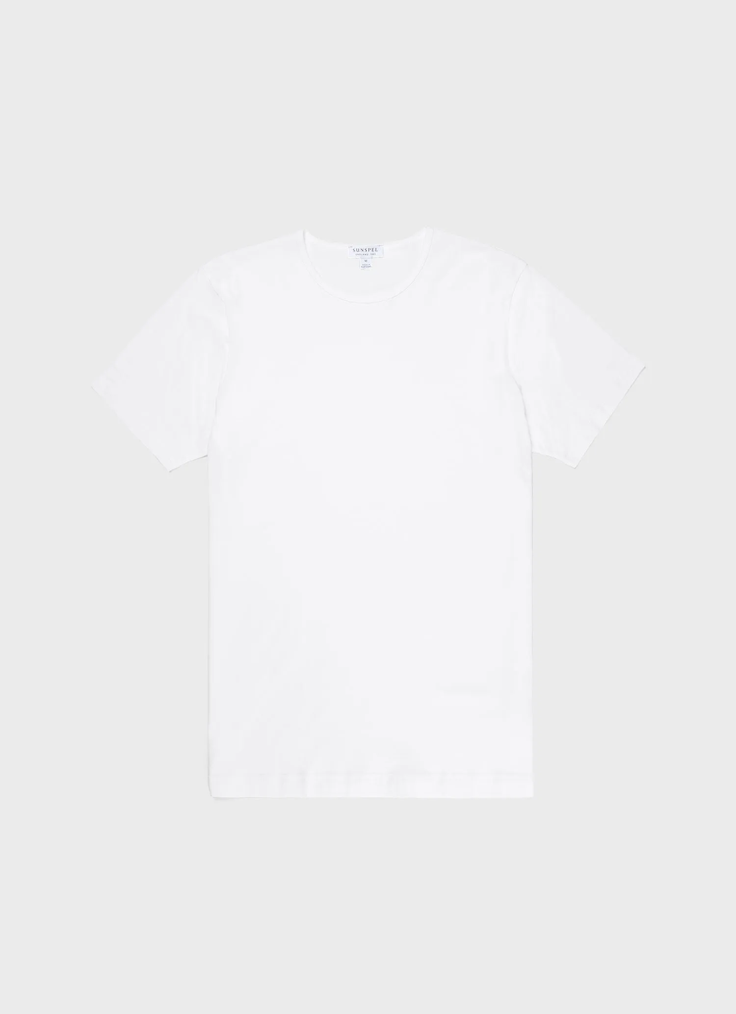 Men's Superfine Underwear T-shirt in White