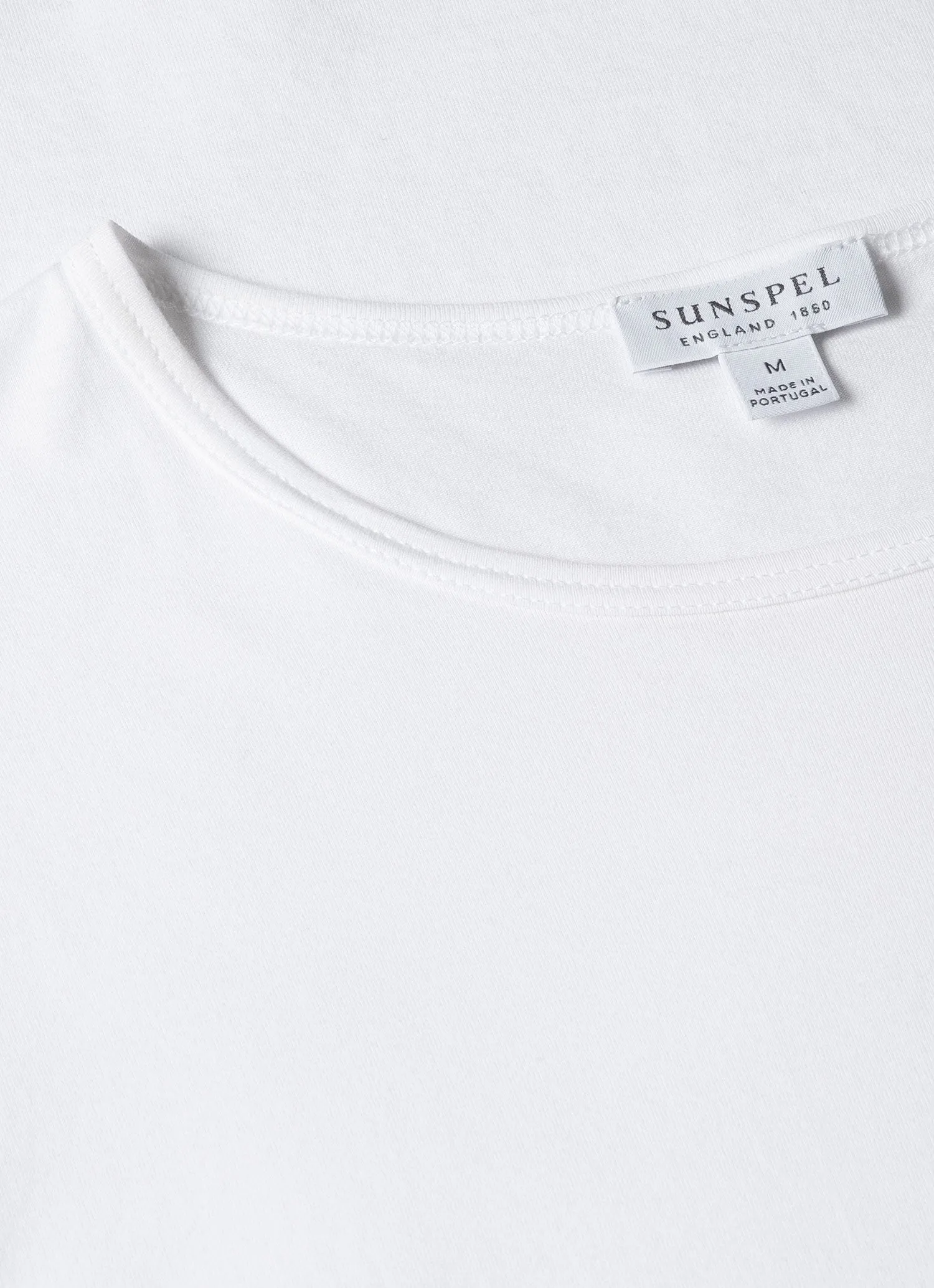 Men's Superfine Underwear T-shirt in White