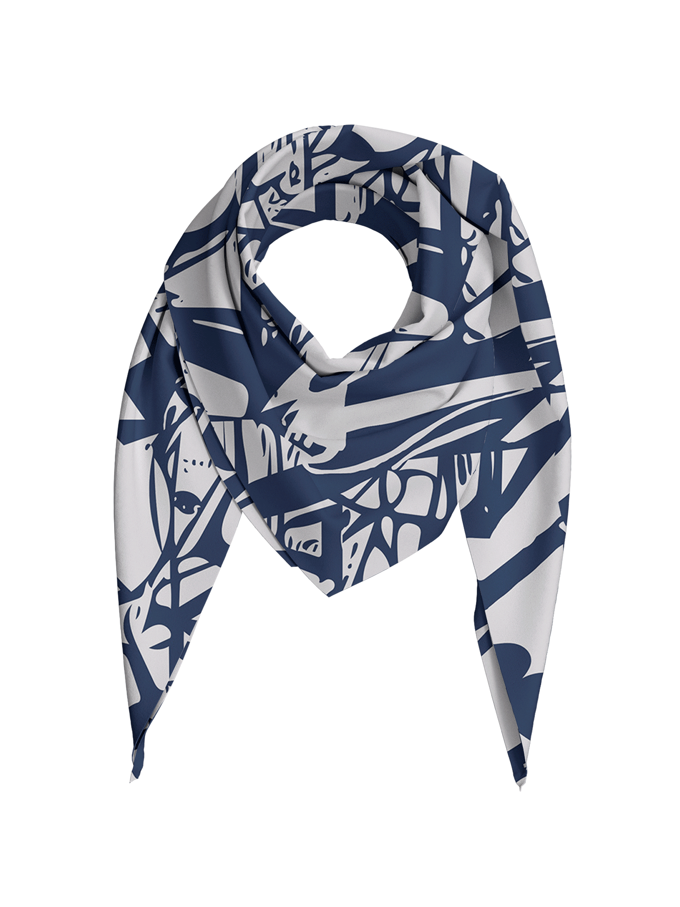 Moussor Headwrap - Tao Navy