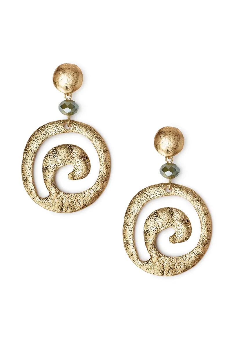 MYA ACCESSORIES | Orecchini in metallo a spirale