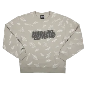 Naruto Grey Crew Neck Sweatshirt