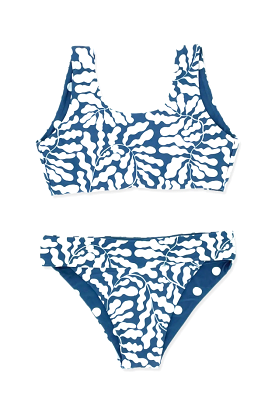 Navy Kelp Island Hopper bikini