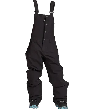 Nikita G Evergreen Bib Black 2019 | Snow Pants Kids | Snow Skiers Warehouse