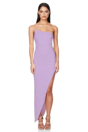 Nookie Aria One Shoulder Gown - Lilac