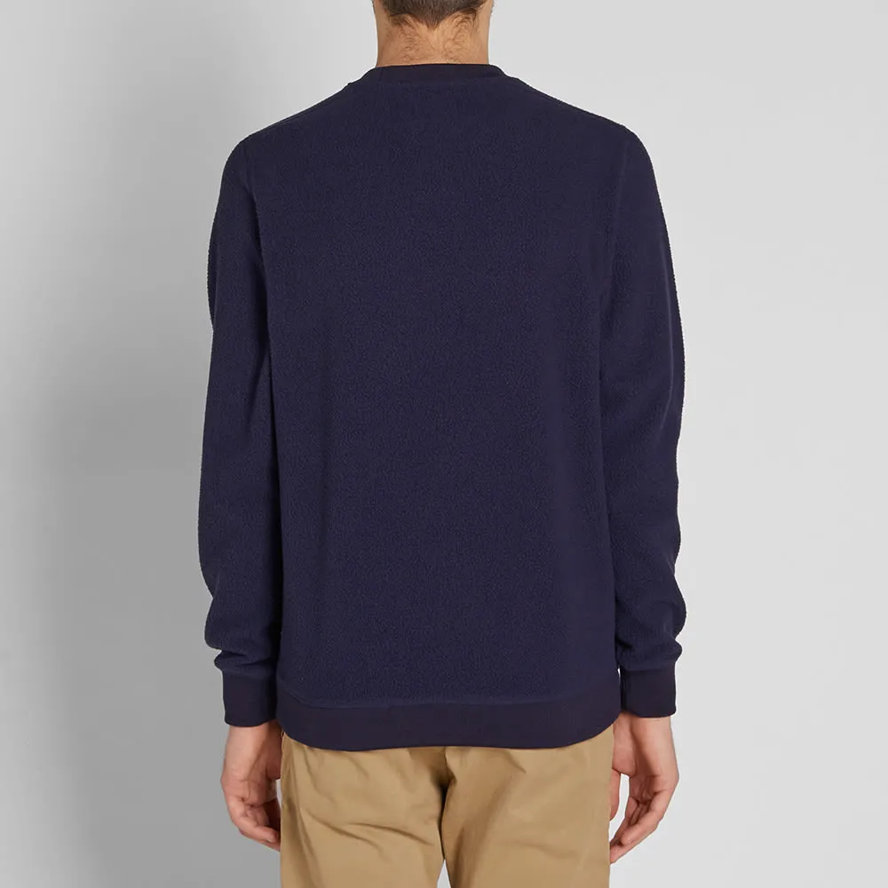 Norse Projects Vagn Fleece Crew SweatDark Indigo