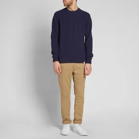 Norse Projects Vagn Fleece Crew SweatDark Indigo