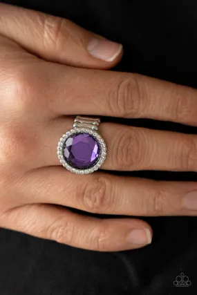 Paparazzi Accessories - Crown Culture - Purple Ring