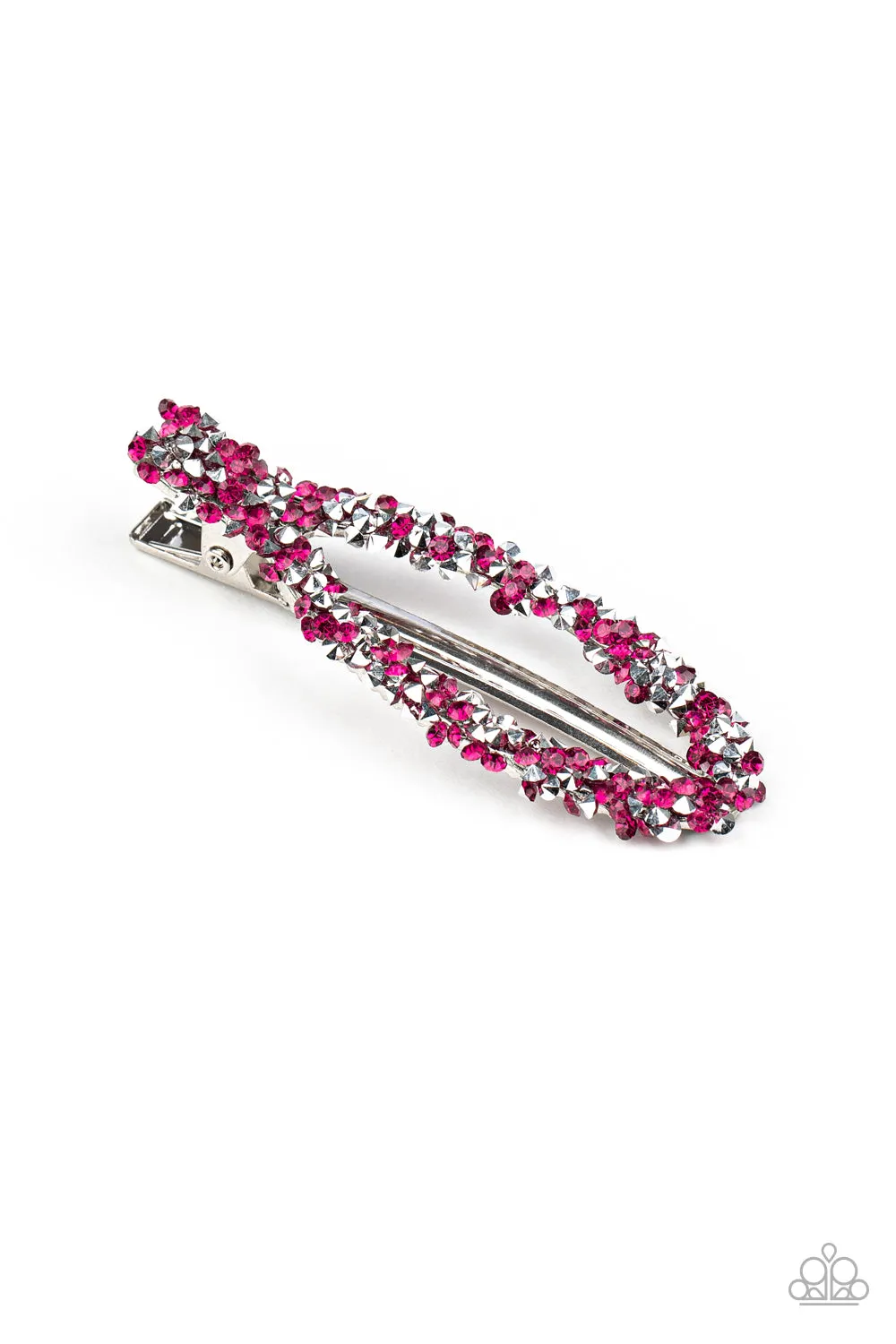 Paparazzi Accessories - HAIR We Go! - Pink Hair Clips