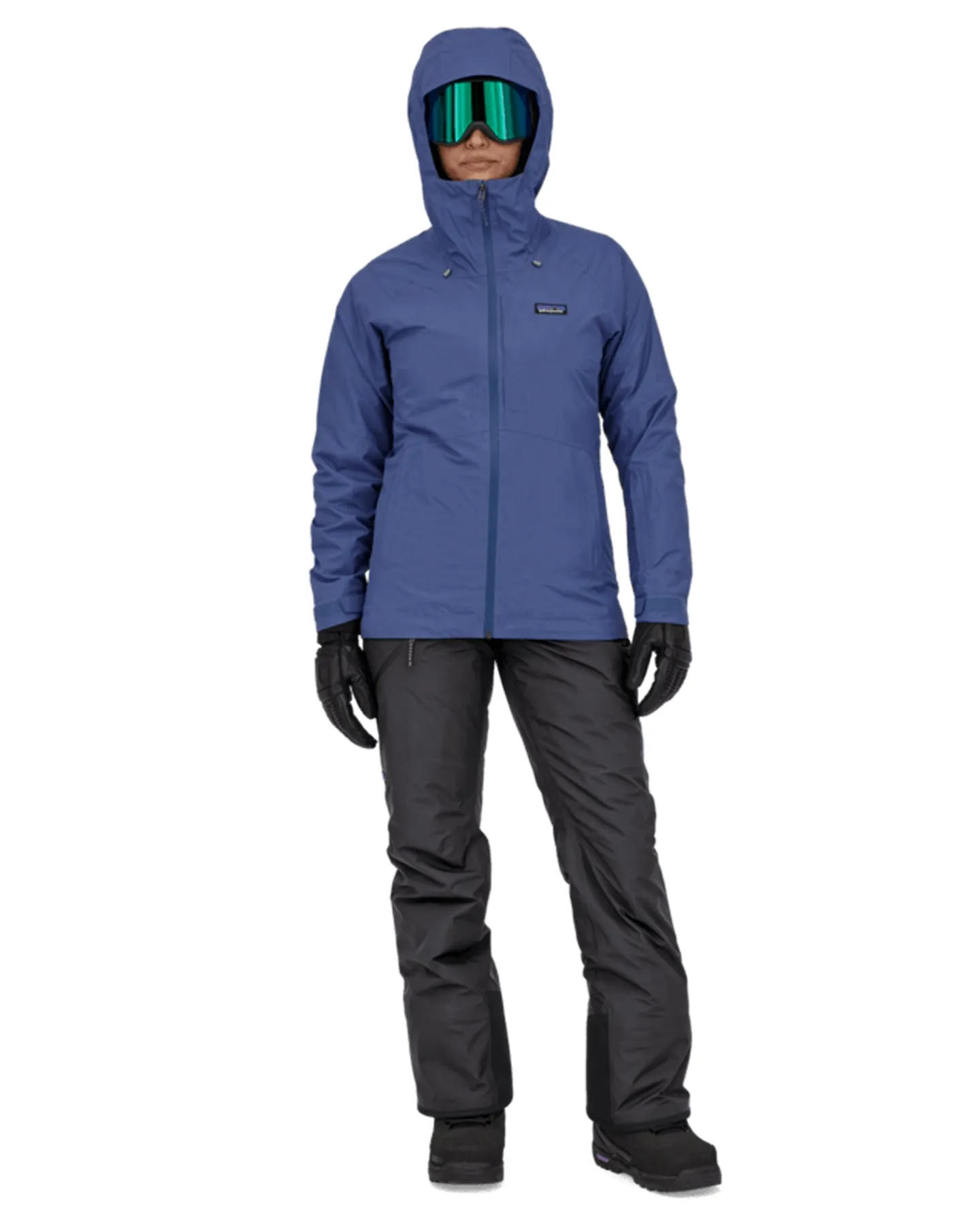 Patagonia Insulated Powder Town Women's Snow Pants - Black - 2024 | Shop Snow Pants & Suits at Trojan Wake Ski Snow &