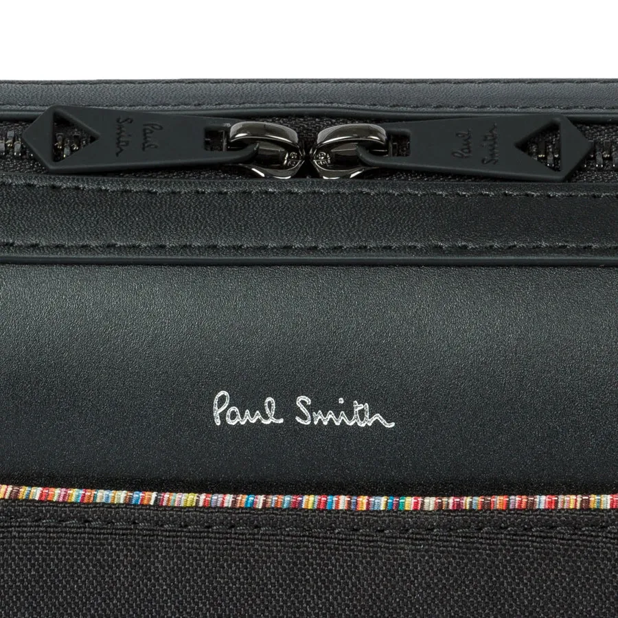 Paul Smith - Canvas Travel Washbag in Black