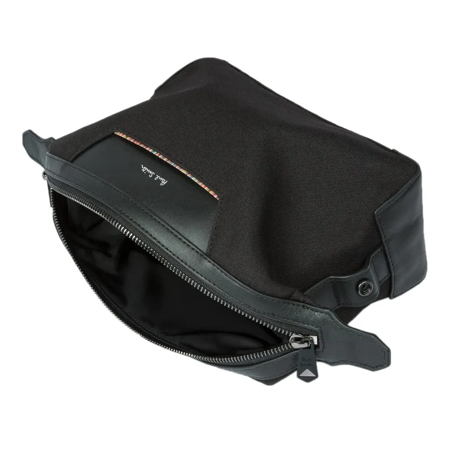 Paul Smith - Canvas Travel Washbag in Black