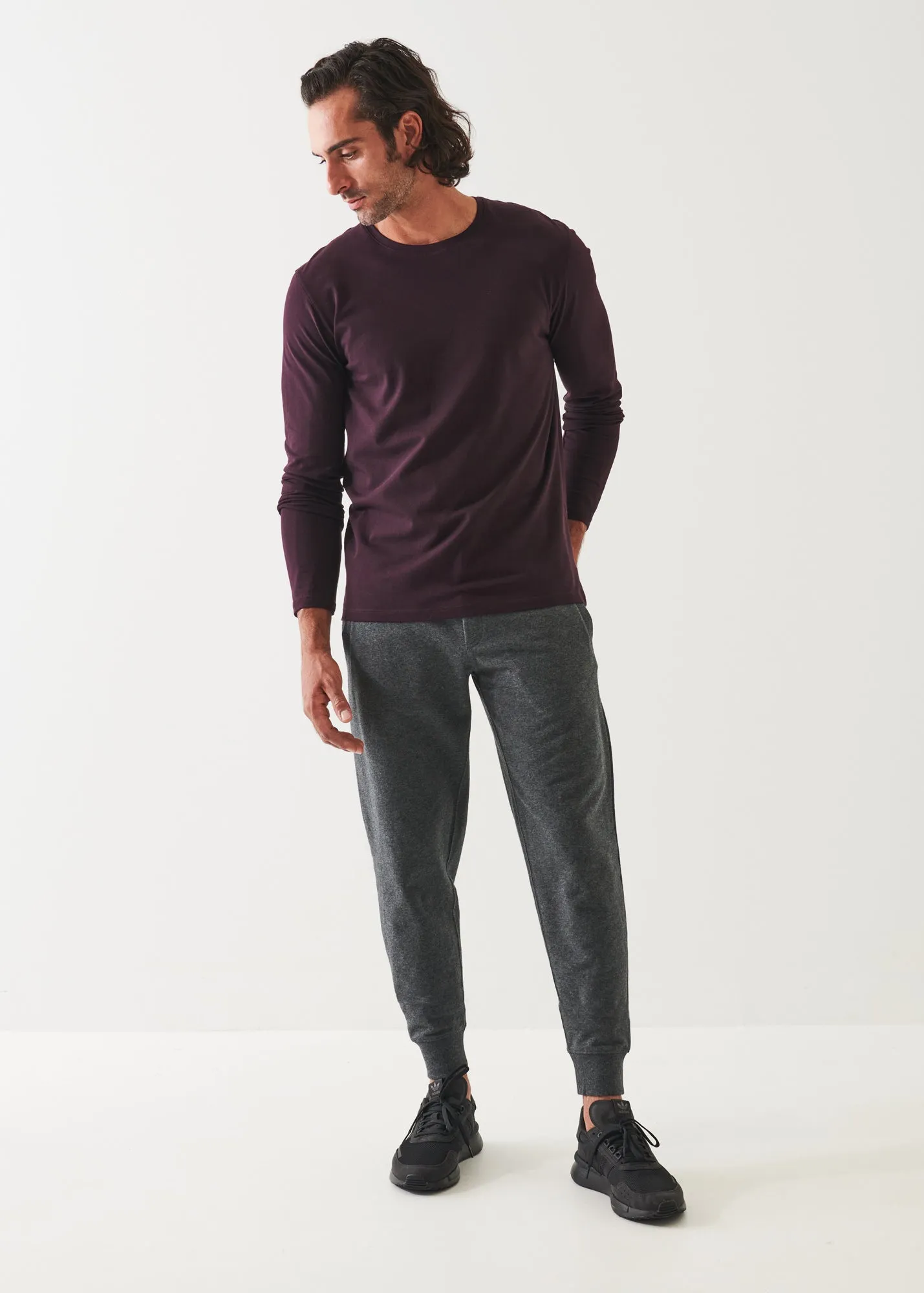 PIMA COTTON FRENCH TERRY FLEECE JOGGER