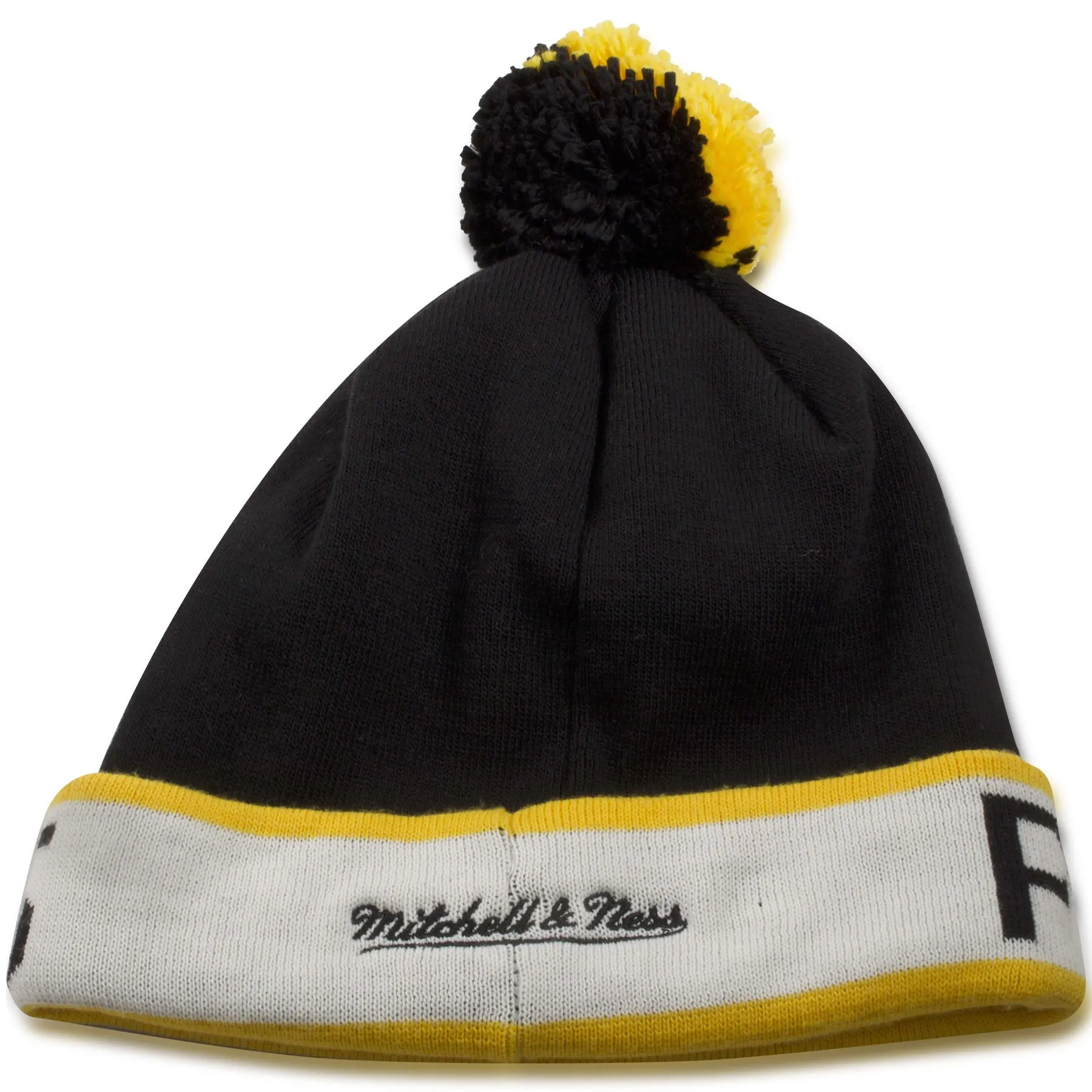 Pittsburgh Penguins Mitchell and Ness Paint Brush Winter Beanie