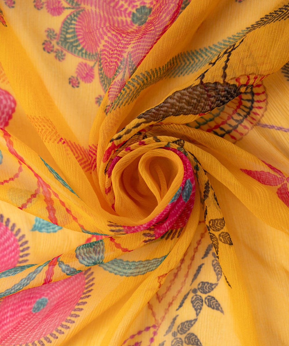 Printed Chiffon Dupatta