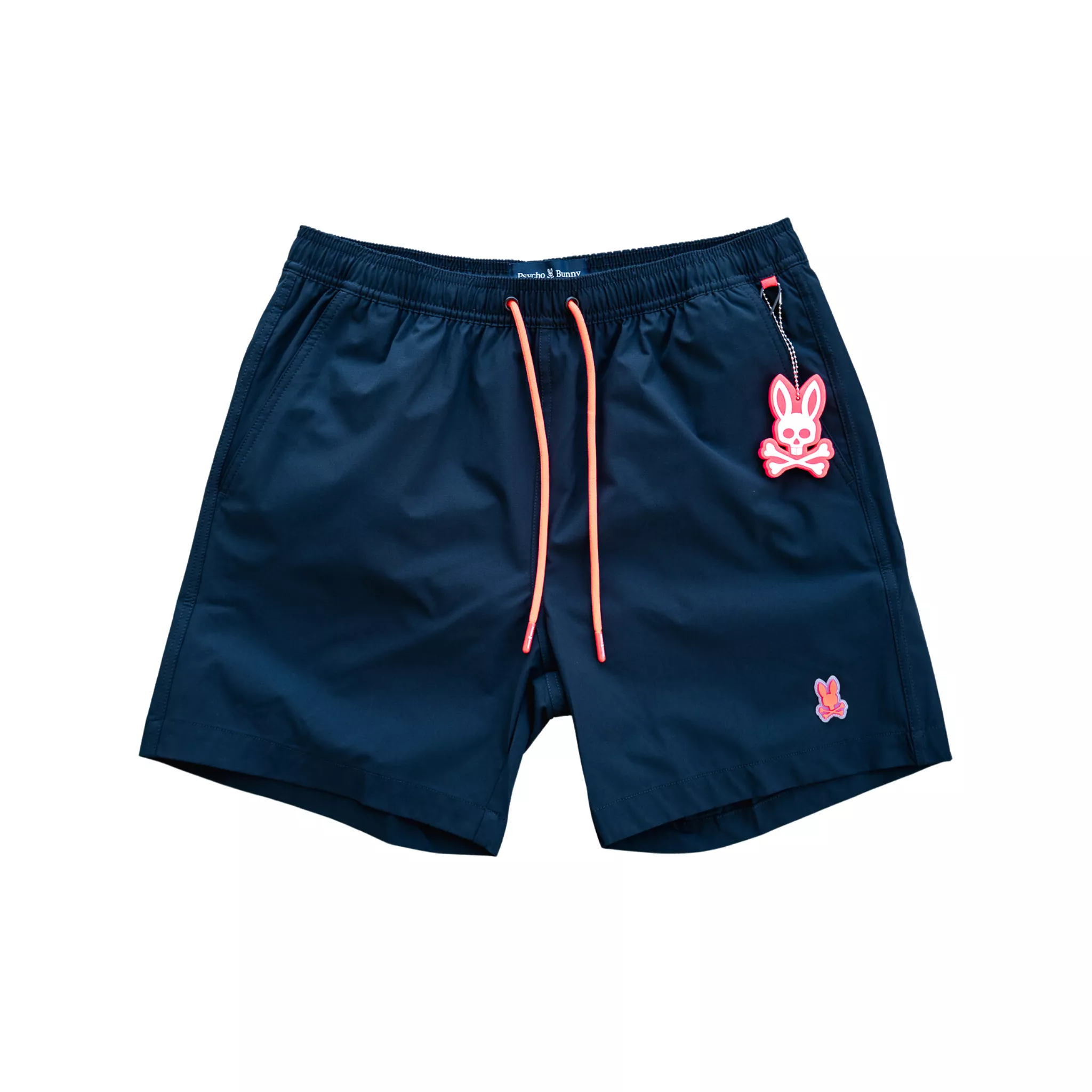 Psycho Bunny Lancaster Hydrochromic Swim Trunks (Navy)