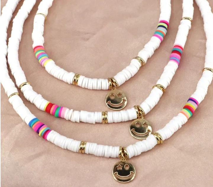 Puka Smiley Necklaces