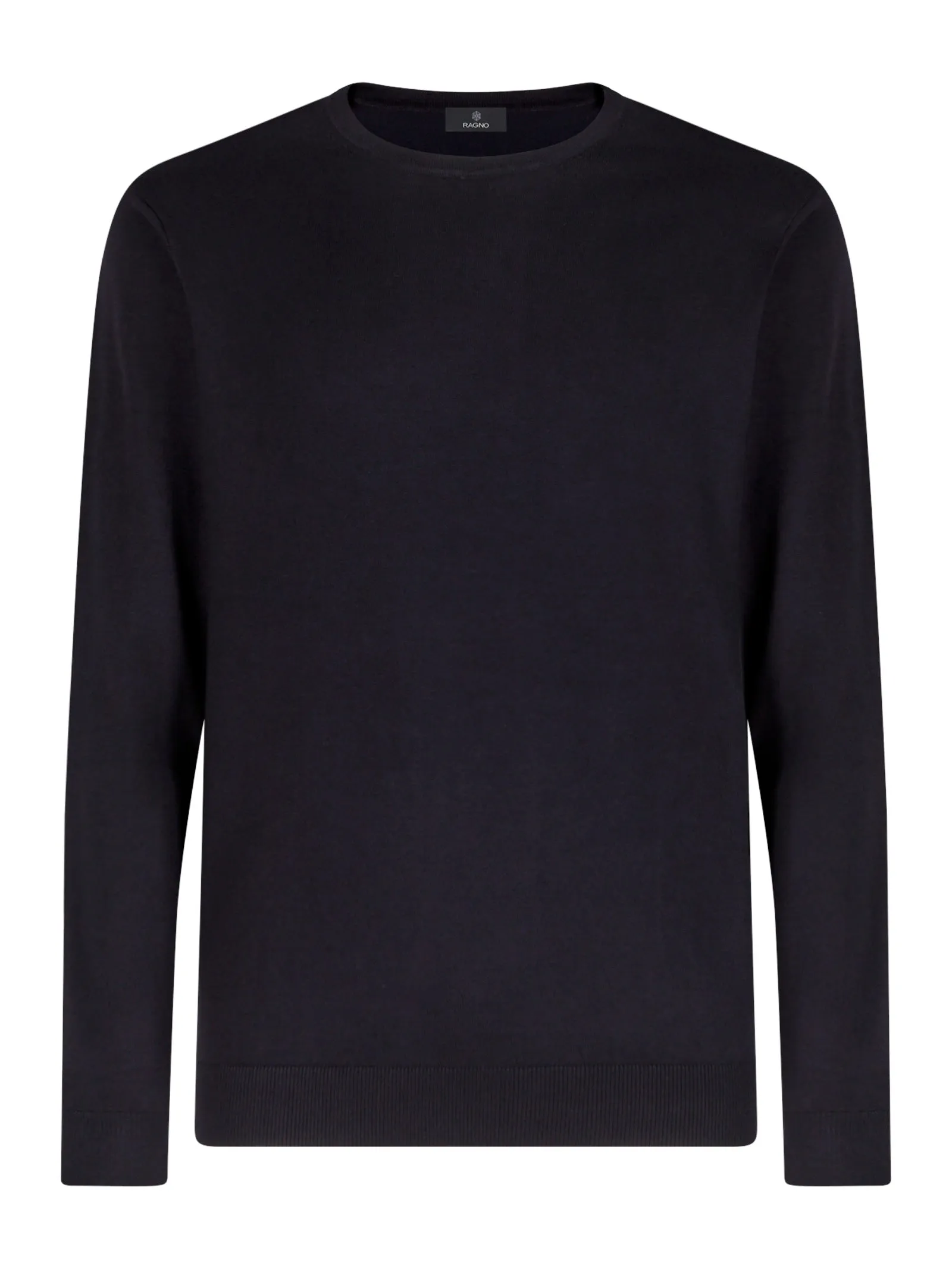 Pull girocollo in filato Winter Basic - Bleu