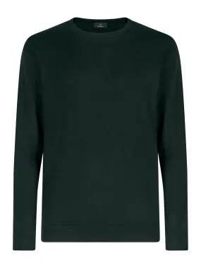 Pull girocollo in filato Winter Basic - Scarab