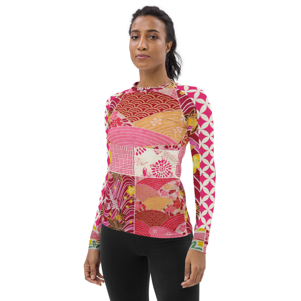 Queen Lili'uokalani Fashion Rashguard Top