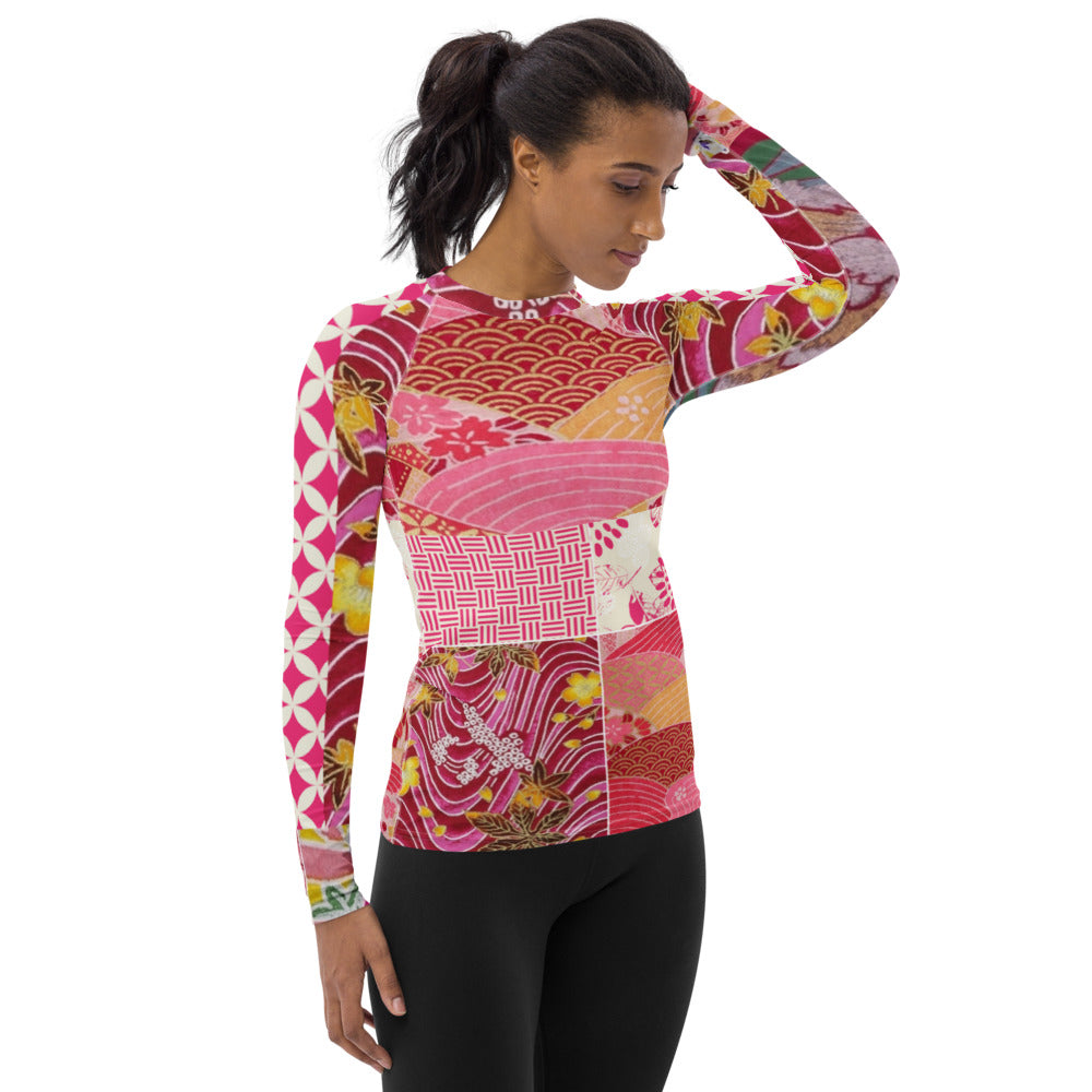 Queen Lili'uokalani Fashion Rashguard Top