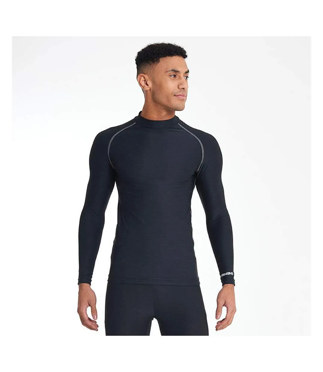 Rhino Mens Thermal Underwear Long Sleeve Base Layer Vest Top (Navy) - UTRW1276