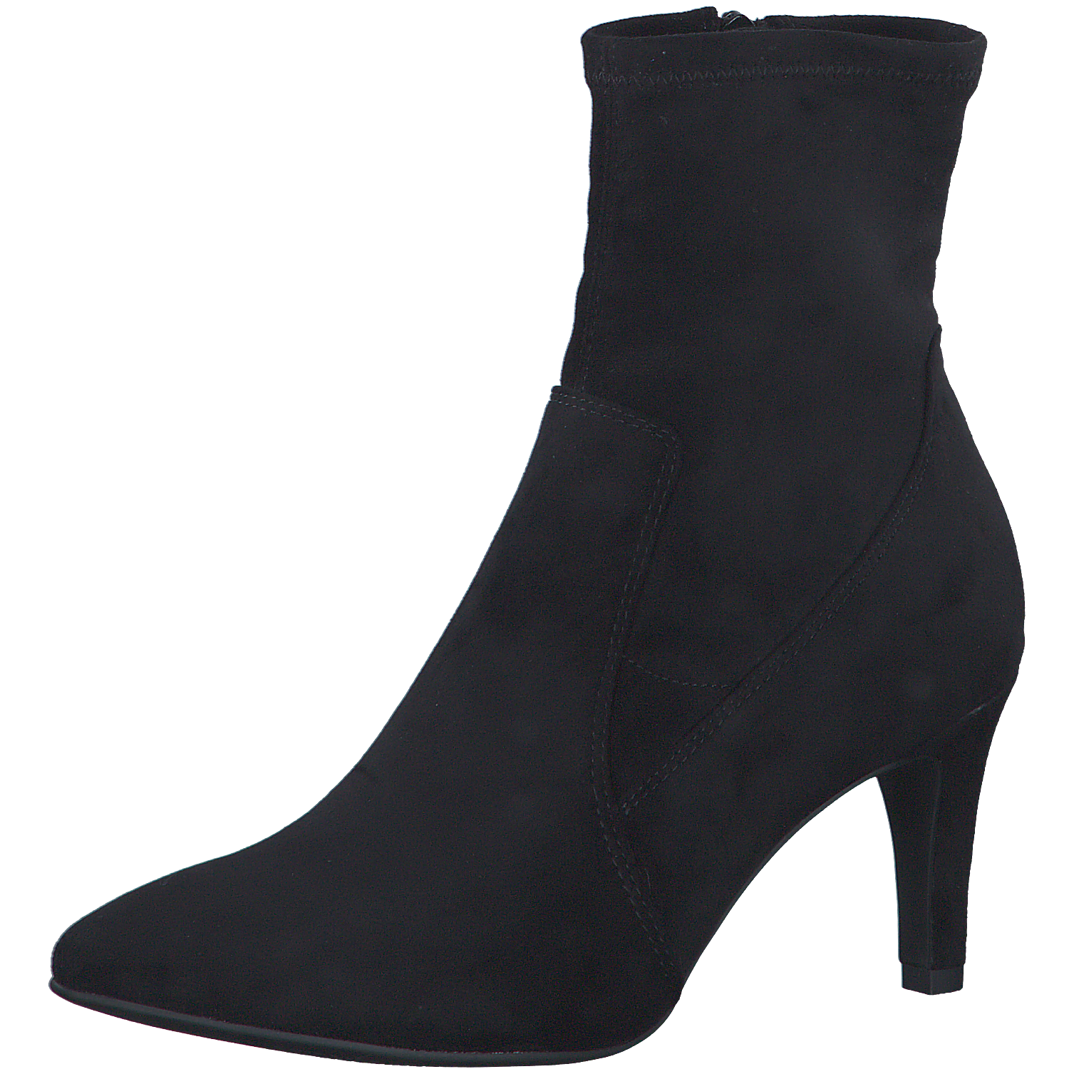 S Oliver Black Heeled Boot