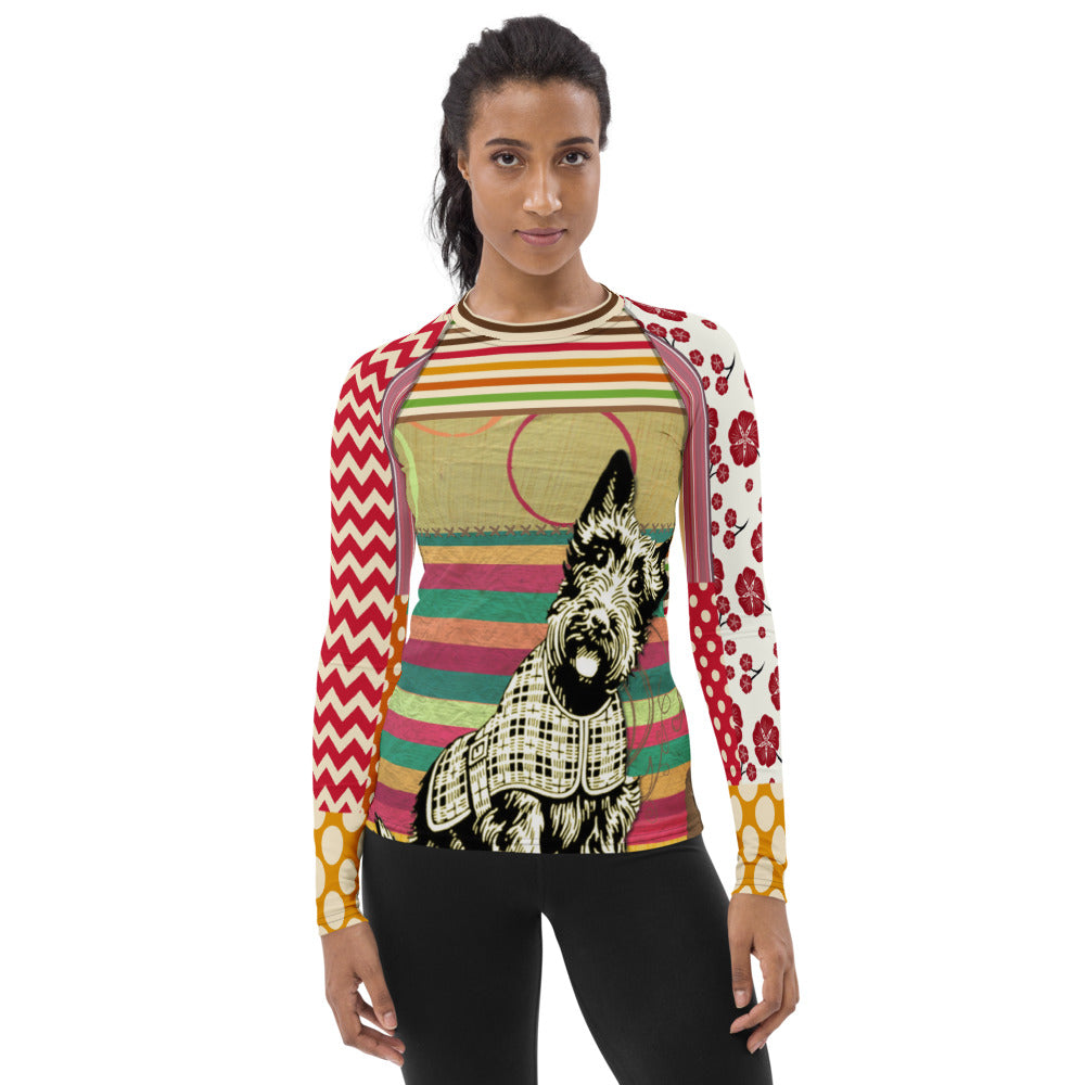 Scotty Piper Fashion Rashguard Top