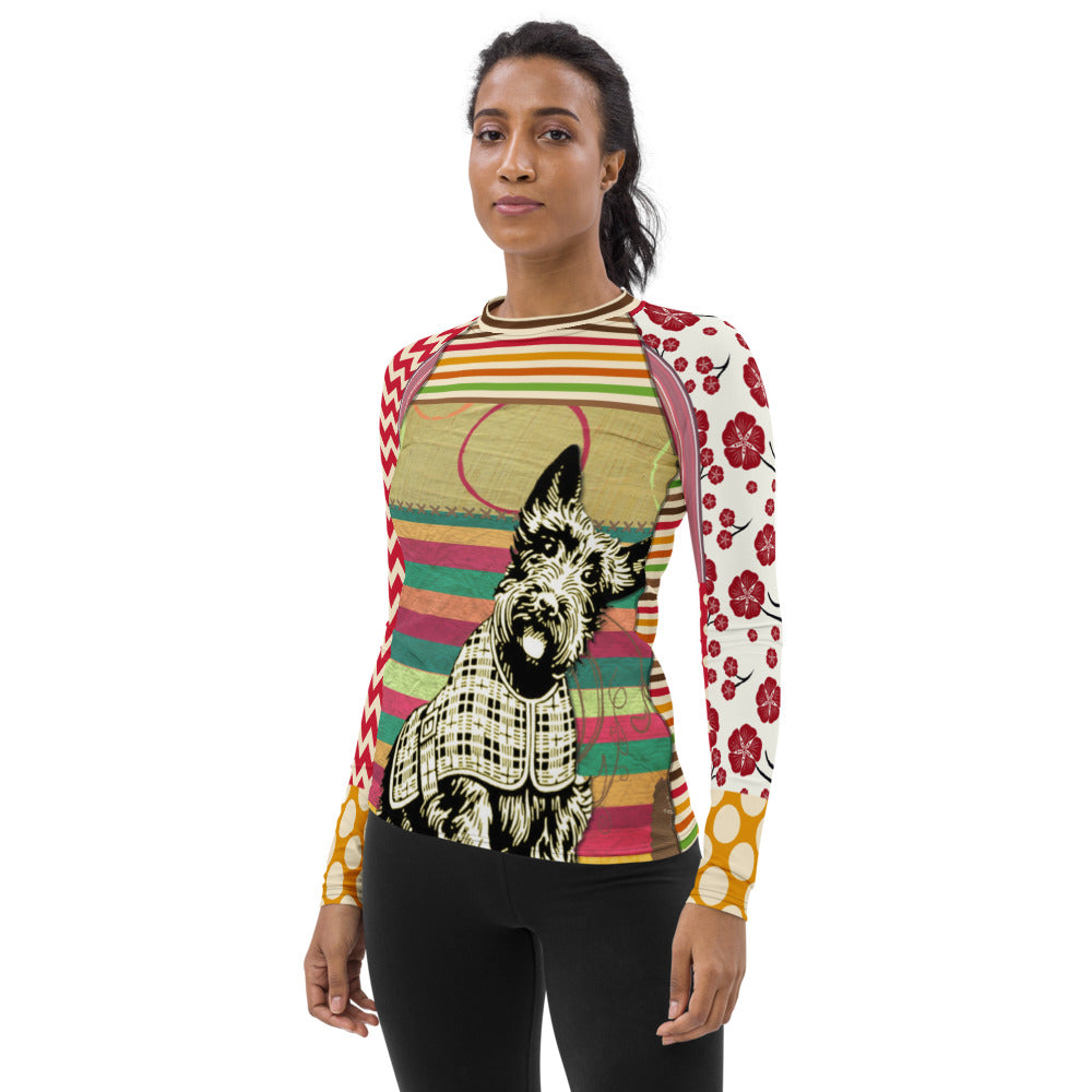 Scotty Piper Fashion Rashguard Top