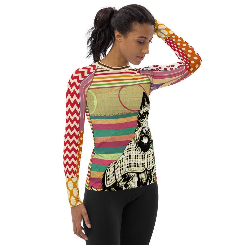 Scotty Piper Fashion Rashguard Top