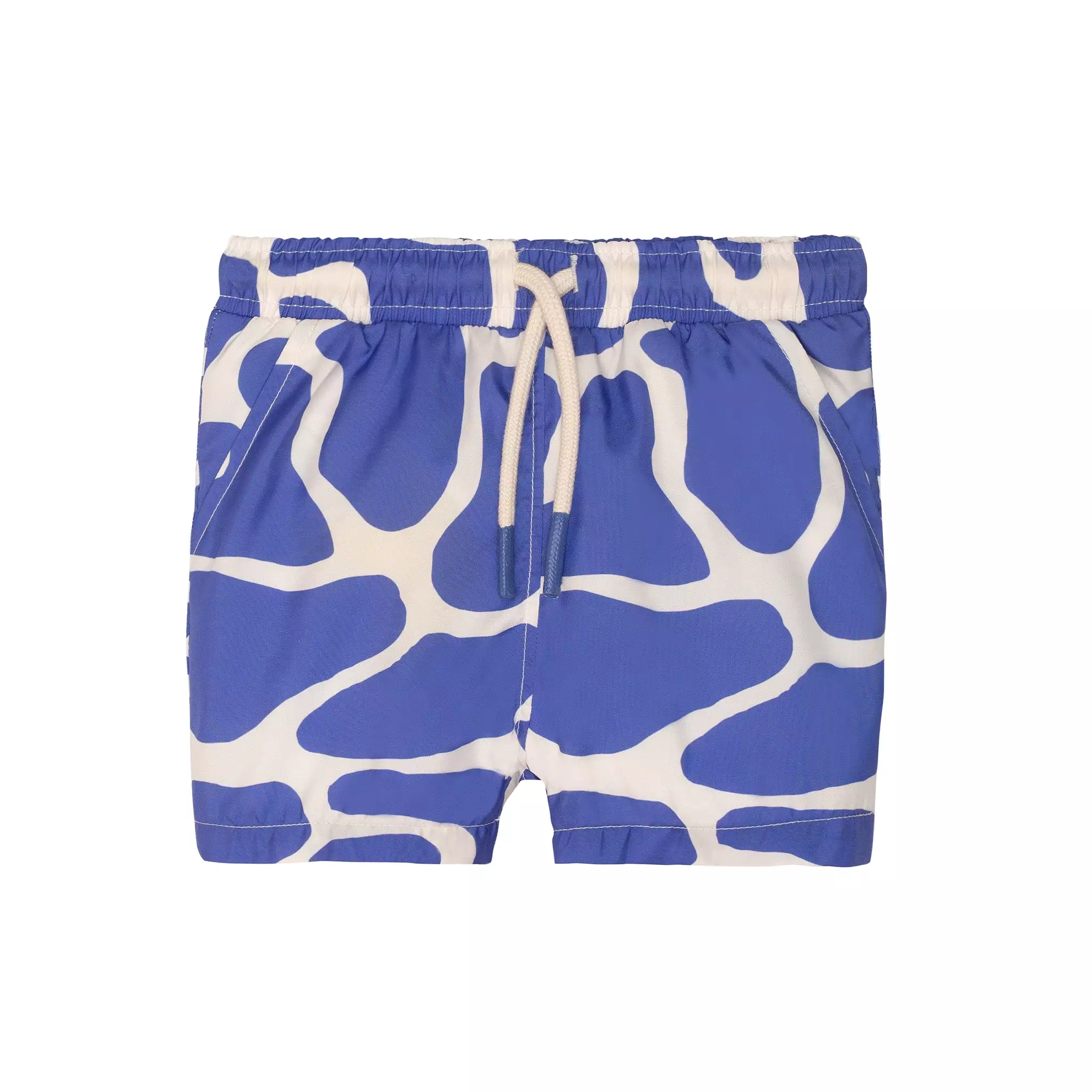 Seaqual Recycled Polyester Spotted Giraffe Baby Swim Trunks